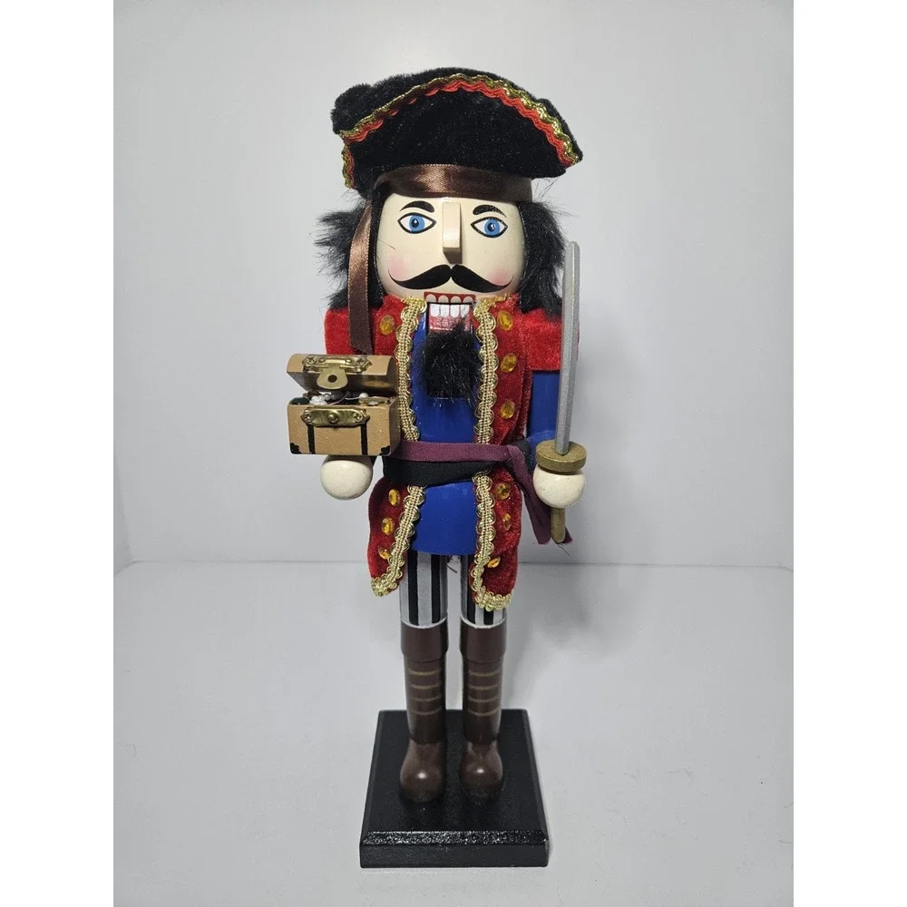 Holiday Traditions Pirate Wooden Nutcracker 14 Inch Christmas Decor Belk 2013